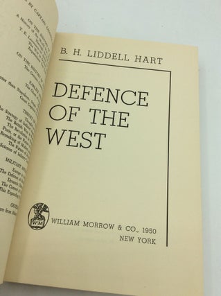 DEFENCE OF THE WEST