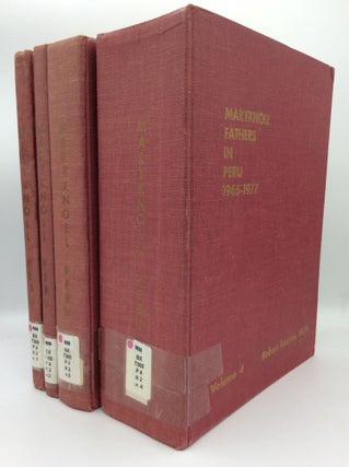 Item #187749 MARYKNOLL FATHERS IN PERU, Volumes 1-4. Robert Kearns