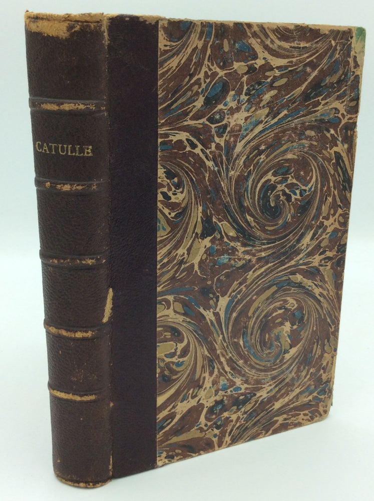 Item #187835 OEUVRES DE CATULLE, TIBULLE ET PROPERCE: Traduction de la Collection Panckoucke. Tibullus Catullus, Propertius, A. Valatour Heguin de Guerle, tr J. Genouille.