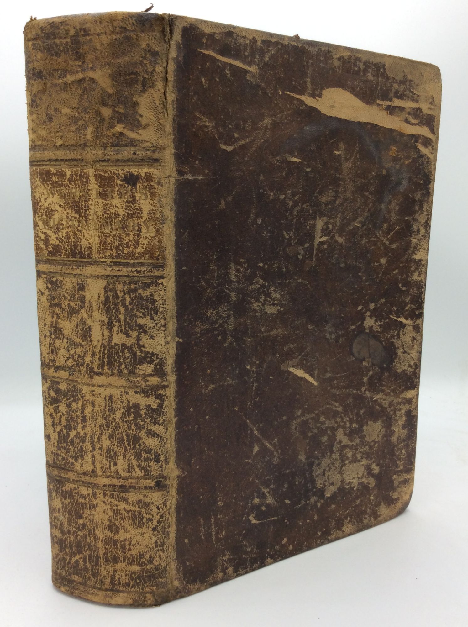 AN AMERICAN DICTIONARY OF THE ENGLISH LANGUAGE; Exhibiting the