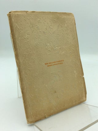 Item #187847 MRS. MELLOR'S DIAMONDS. George Augustus Sala