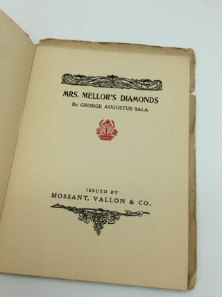MRS. MELLOR'S DIAMONDS