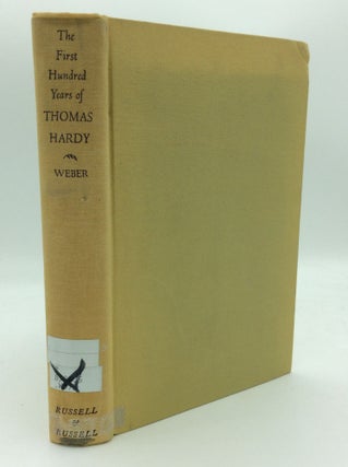 Item #187974 THE FIRST HUNDRED YEARS OF THOMAS HARDY 1840-1940: A Centenary Bibliography of...