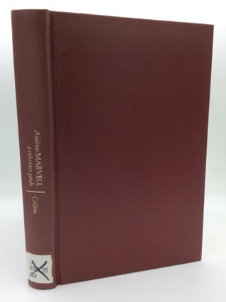 Item #188079 ANDREW MARVELL: A Reference Guide. Dan S. Collins