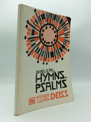 Item #188169 BIBLICAL HYMNS AND PSALMS. Fr. Lucien Deiss