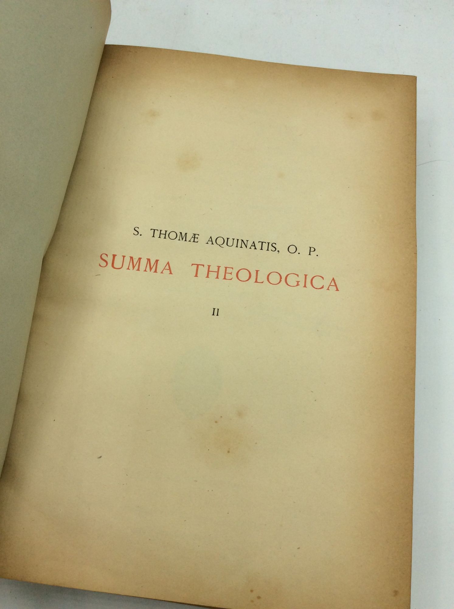 Œuvres Complètes De Saint Thomas D'Aquin - Édition Vives 1871-74 - 12 Tomes Reliés