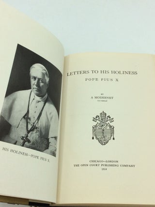 LETTERS TO HIS HOLINESS POPE PIUS X