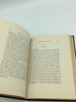 LETTERS TO HIS HOLINESS POPE PIUS X