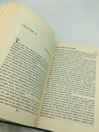 BISHOP FOR THE HOTTENTOTS: African Memories 1882-1909