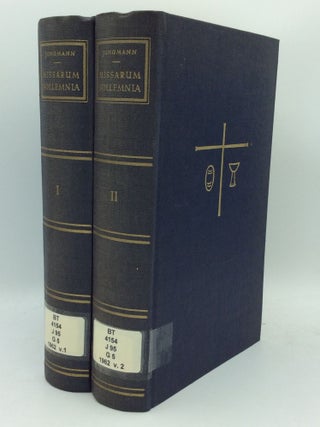 Item #188419 MISSARUM SOLLEMNIA: Eine Genetische Erklarung der Romischen Messe, Bands I-II. Josef...
