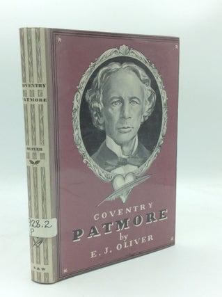 Item #188574 COVENTRY PATMORE. E J. Oliver