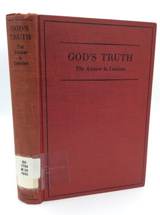 Item #188643 GOD'S TRUTH: The Answer to Laicism, Book I. Rev. Eugene F. Marshall