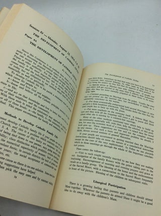 PROCEEDINGS OF THE LIMA METHODS CONFERENCE OF THE MARYKNOLL FATHERS: Maryknoll House, Lima, Peru, August 23-28, 1954