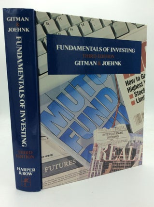 Item #189271 FUNDAMENTALS OF INVESTING. Lawrence J. Gitman, Michael D. Joehnk