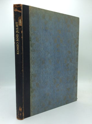 Item #189379 THE TRAGEDY OF ROMEO AND JULIET. William Shakespeare