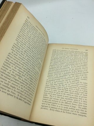 DEMOCRACY IN AMERICA, Volumes I-II