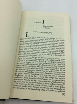 THE IMPERIAL INTELLECT: A Study of Newman's Educational Ideal