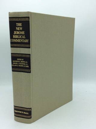 Item #189830 THE NEW JEROME BIBLICAL COMMENTARY. Joseph A. Fitzmyer Raymond E. Brown, eds Roland...