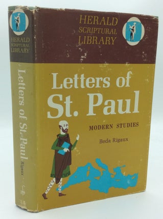 Item #189897 THE LETTERS OF ST. PAUL: Modern Studies. Beda Rigaux