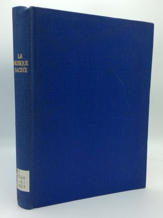 Item #189932 LA MUSIQUE SACREE au IIIeme Congres International de Musique Sacree -- Paris -...
