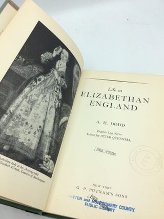 LIFE IN ELIZABETHAN ENGLAND