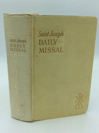 Item #190270 SAINT JOSEPH DAILY MISSAL: The Official Prayers of the Catholic Church for the...