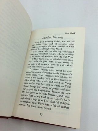 LUTHERAN BOOK OF PRAYER