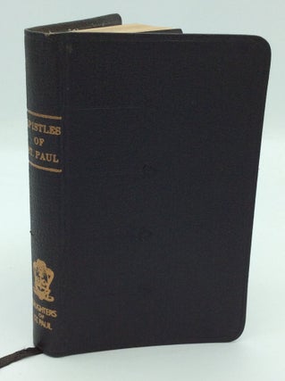 Item #190297 EPISTLES OF SAINT PAUL. The Episcopal Committee of the Confraternity of Christian...