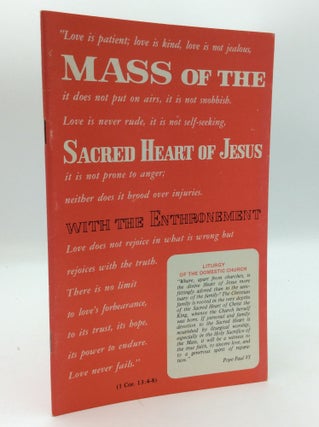 Item #190476 MASS OF THE SACRED HEART OF JESUS