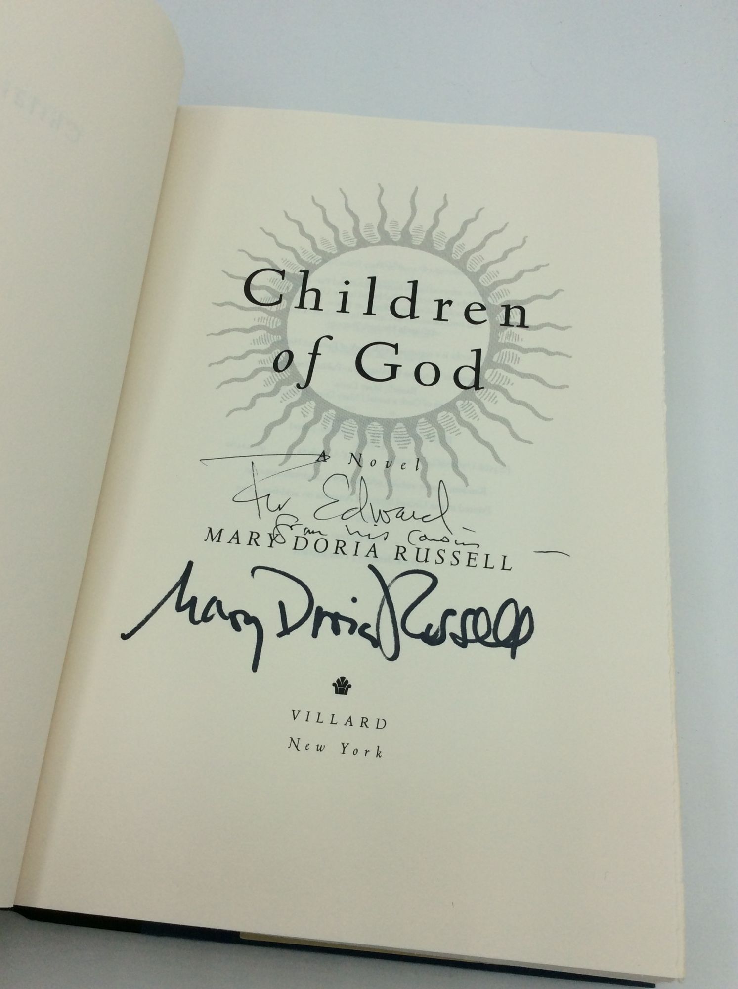 CHILDREN OF GOD | Mary Doria Russell | First Edition, First Printing