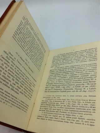 DE CAPITULIS HABENDIS in Congregatione Clericorum Excalceatorum SS. Crucis et Passionis D.N.I.C.