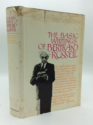 Item #190809 THE BASIC WRITINGS OF BERTRAND RUSSELL 1903-1959. Bertrand Russell, Robert E. Egner,...