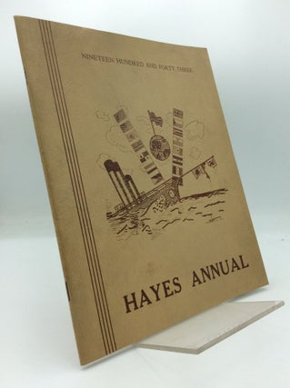 Item #190874 1943 HAYES JUNIOR HIGH SCHOOL YEARBOOK. Hayes Junior High School