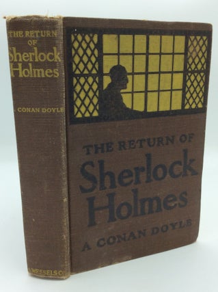 Item #191155 THE RETURN OF SHERLOCK HOLMES. A. Conan Doyle