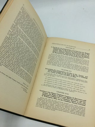 CODIFICATION OF ORDINANCES OF THE CITY OF WILMINGTON 1929: Revision, Codification, Rearrangement and Repeal of Certain Ordinances in Force Prior to Date of Passage of This Ordinance, Numbered 180