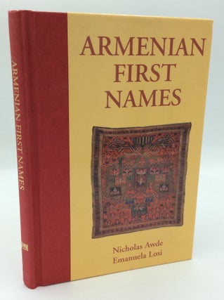 Item #191391 ARMENIAN FIRST NAMES. Nicholas Awde, Emanuela Losi