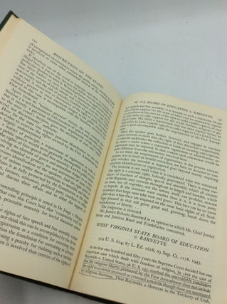 LEADING CONSTITUTIONAL DECISIONS