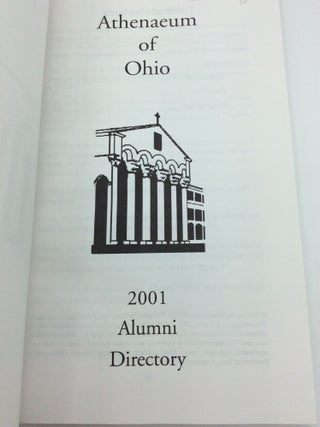 ATHENAEUM OF OHIO: 2001 ALUMNI DIRECTORY
