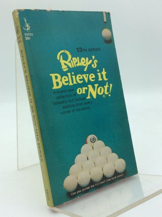 Item #192145 RIPLEY'S BELIEVE IT OR NOT! 13th Series