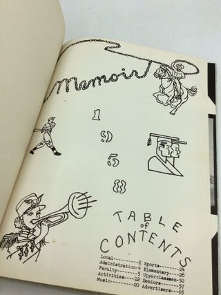 1958 NEW KNOXVILLE HIGH SCHOOL YEARBOOK