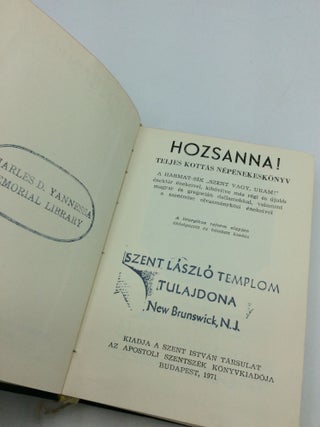 HOZSANNA! TELJES KOTTAS NEPENEKESKONYV
