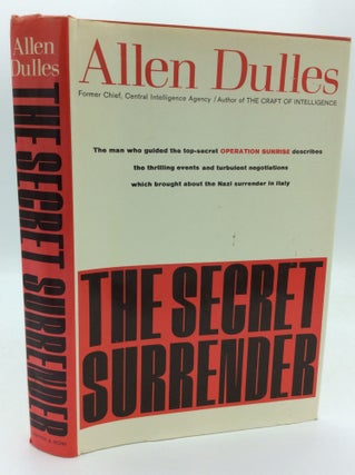 Item #192294 THE SECRET SURRENDER. Allen Dulles