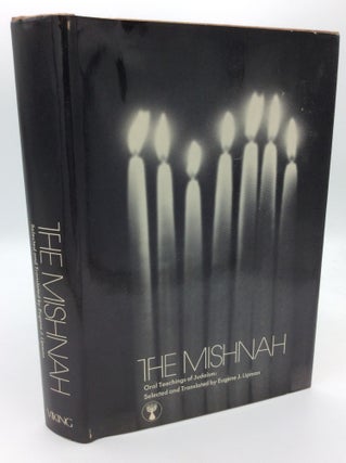 Item #192801 THE MISHNAH: Oral Teachings of Judaism. tr Eugene J. Lipman