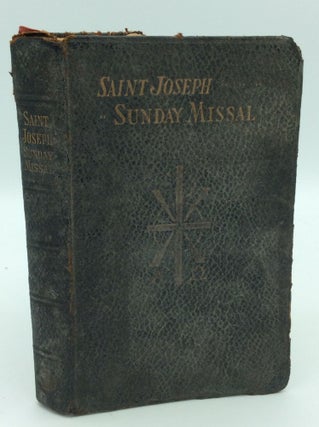 Item #193085 SAINT JOSEPH SUNDAY MISSAL: A Simplified Arrangement of Praying the Mass on All...