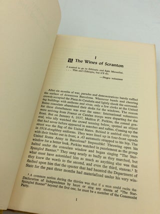 BETWEEN THE BULLET AND THE LIE: American Volunteers in the Spanish Civil War