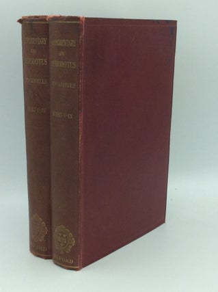 Item #193146 A COMMENTARY ON HERODOTUS, Volumes I-II. W W. How, J. Wells