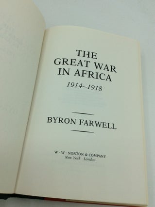 THE GREAT WAR IN AFRICA 1914-1918