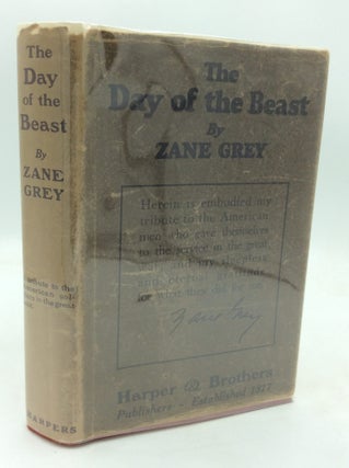 Item #19327 THE DAY OF THE BEAST. Zane Grey