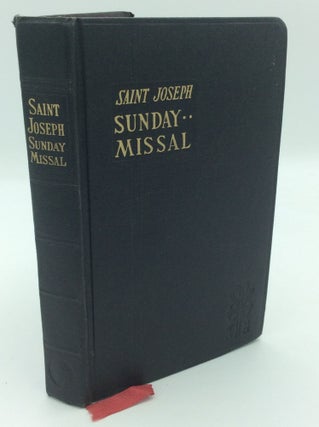 Item #193323 SAINT JOSEPH SUNDAY MISSAL: A Simplified Arrangement of Praying the Mass on All...