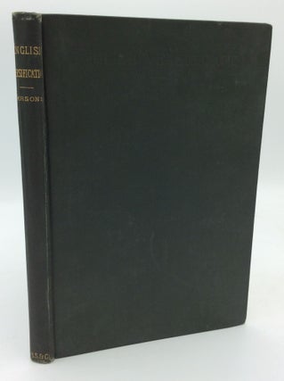 Item #193429 ENGLISH VERSIFICATION for the Use of Students. Rev. James C. Parsons